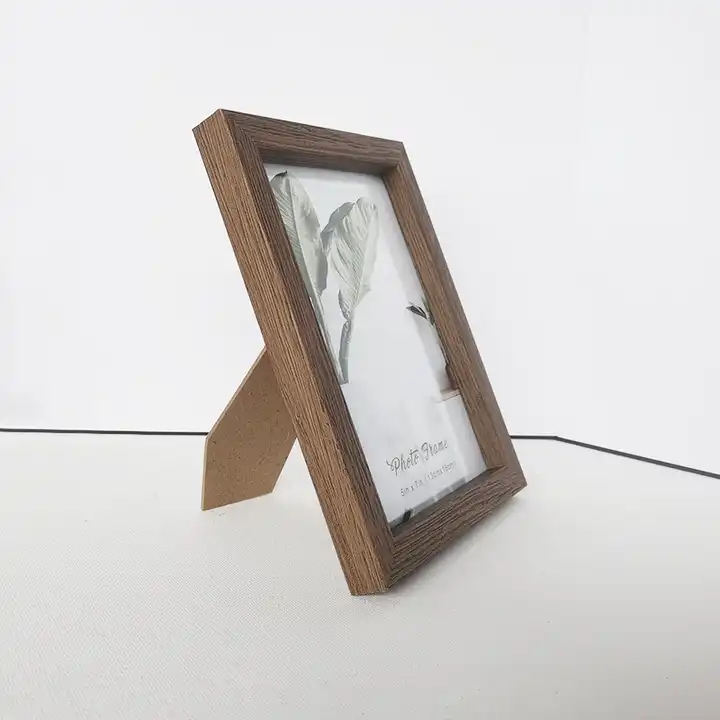 Wall Hanging Desktop Display MDF Wooden Frame For Photo