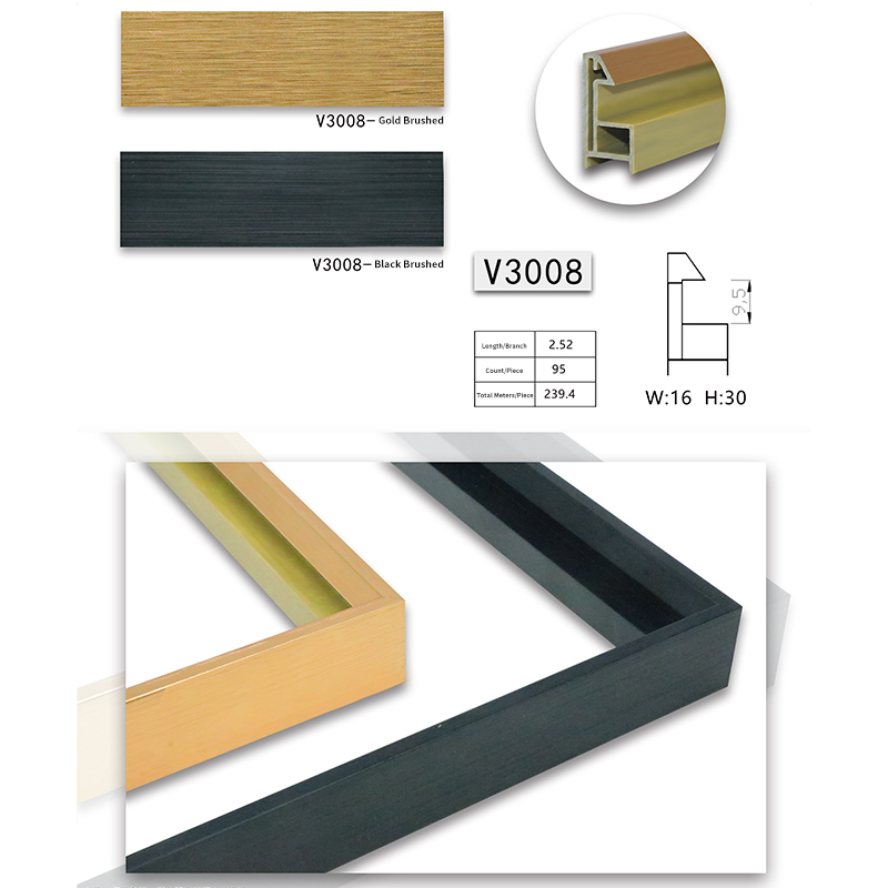 3008 Series PVC Picture Frame Moulding