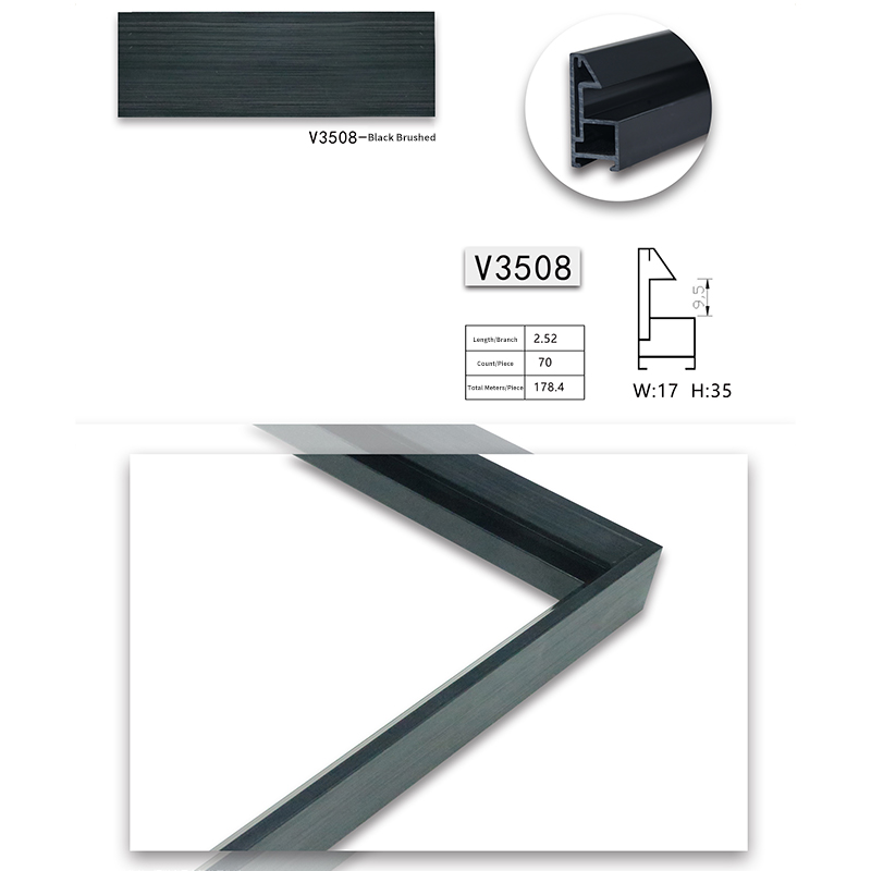 3508 Series PVC Picture Frame Moulding